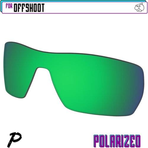 EZReplace Polarized Replacement Lenses for - Oakley Offshoot Sunglasses - Green P