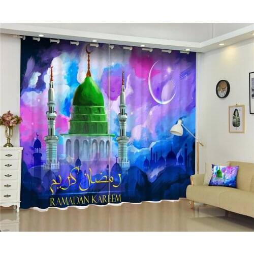 Curtains Castle Luxury Blackout 3D Window Curtains Living Room kids Bedroom Rideaux Drapes Cortinas Customized size pillowcase