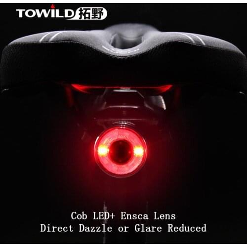 Towild TL01 Bicycle taillight USB charging riding safety night riding warning road mountain bike taillight accessories