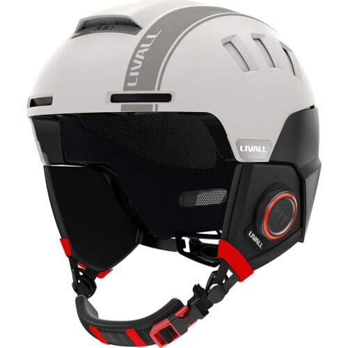 2021 LIVALL Smart Outdoor Sport Ski Snow Helmet Shield Snowboard Bluetooth Phone Helmet SOS Alert Walkie Talkie Stereo Speaker