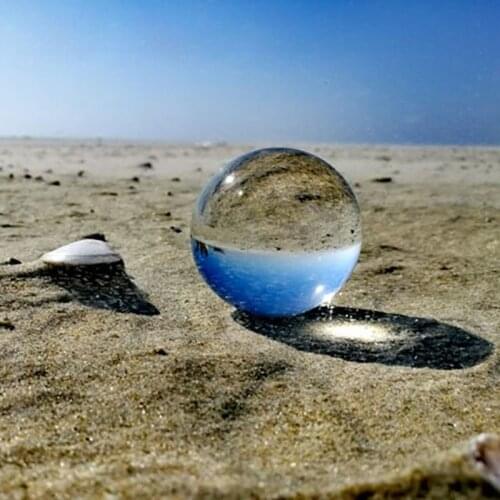 60mm 80mm Crystal Ball Quartz Glass Clear Ball Spheres Glass Ball Photography Balls Crystal Craft Decor House Ball Decoration