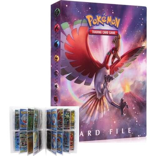 Card Album Compatible with Pokemon Cards Holder Binder Cards Album Book Best Protection Trading Cards /GX/EX /Put up to 240PCS