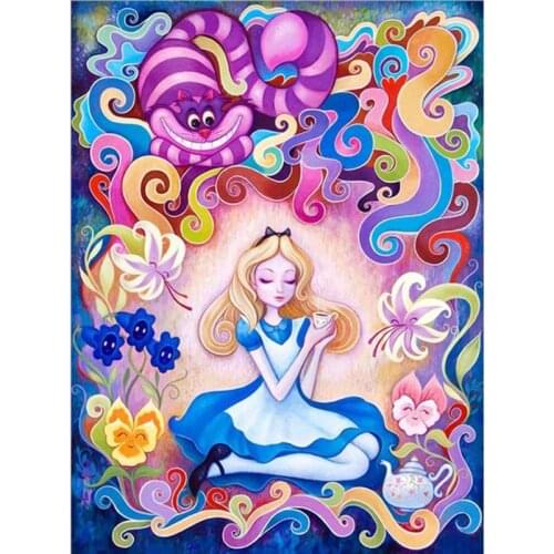 Diamond Embroidery DIY Diamond Painting Disney Cross Stitch Kits Cartoon Princess 5D Home Decor Mosaic Cuadros