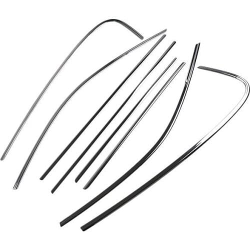 Stainless steel car window car accessories Exterior Window Sill Lid Trims for bmw x3 2011 2012 2013-2016 2017 F25 Car Styling