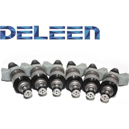 Deleen 6x Fuel Injectors for Toyota 4Runner Tacoma Camry 3.4L 23250-62030 Car Accessories