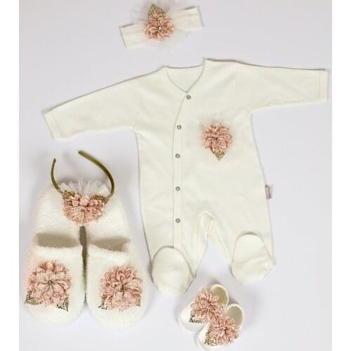 Newborn Baby Girl Family Matching Clothes Romper Set Mom And Daughter Combine Baby Shower Party Costume Baptism Christening