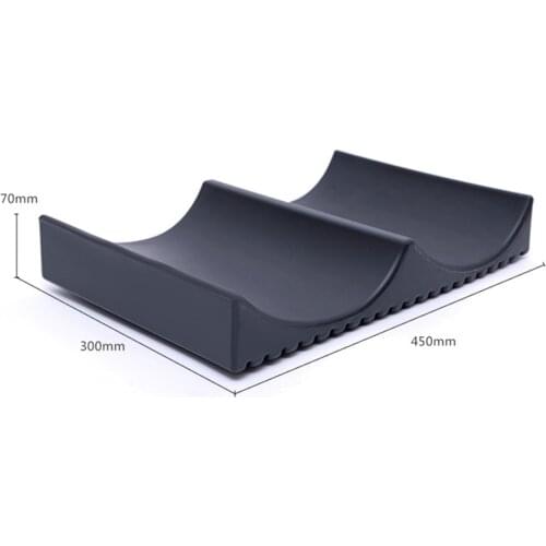 Arc Banana Tray Mat Shelf Display Rack Supermarket Fruit Holder Bracket Shelf Filler Storage Racks