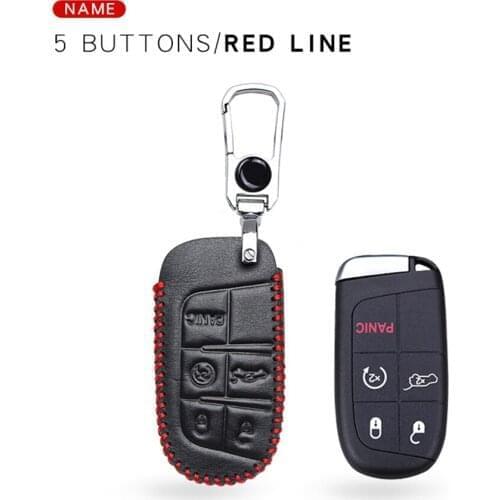 Car Remote Key Cover For Jeep Renegade Compass Grand Cherokee Wrangler JK JL XJ Patriot Liberty Accessories Key Case Rings Cover