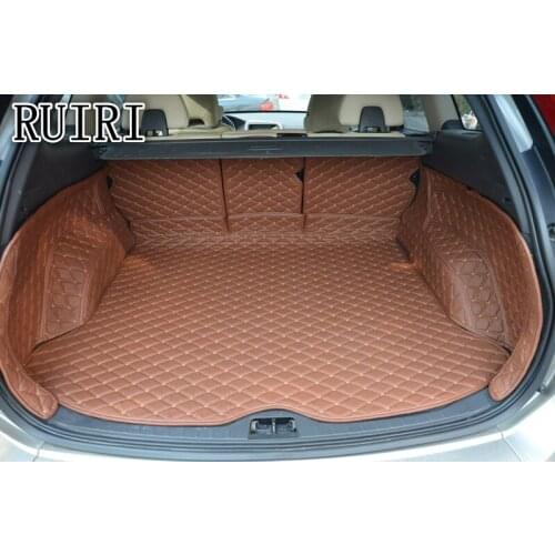 Good quality! Special trunk mats for Volvo XC60 2017-2009 waterproof boot carpets cargo liner mats for XC60 2015,Free shipping