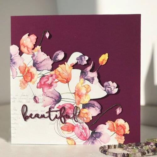 Beautiful Metal Cutting Dies Stencil Scrapbooking DIY Album Stamp Paper Emboss H58C