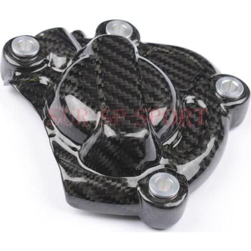 Pick Up Stator CoverEngine Cover Small For Yamaha R1 2015 2016 2017 2018 2019 2020 2021 Full Carbon Fiber, 100% Twill