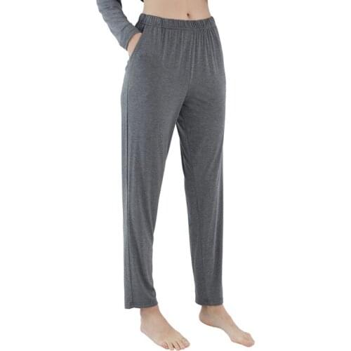 Summer Sleep Bottom Women Long Pant Home Pajamas Soft Slip Pants Big Size Casual 2021 New Fashion Sleepwear