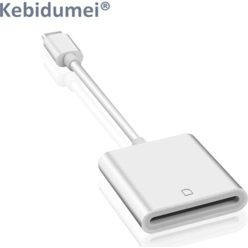 Portable USB 3.1 Type C OTG Card Reader USB-C to SD SDXC Card Reader Adapter Cable for Macbook Samsung Huawei Xiaomi