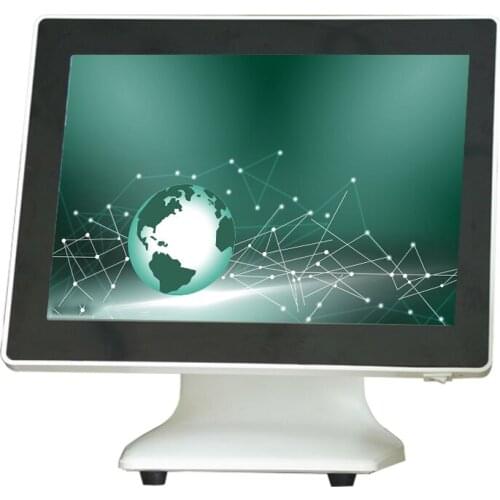 POS system for supermarket white touch screen POS terminal 15 inch POS machine factory sales point of sales cash register