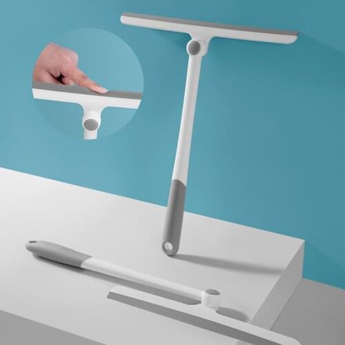1Pcs Glass Brush Car Window Glass Cleaner Hosehold Window Desk Wall Glass Cleaner Scraper Cleaning Squeegee Wiper Clean Tool