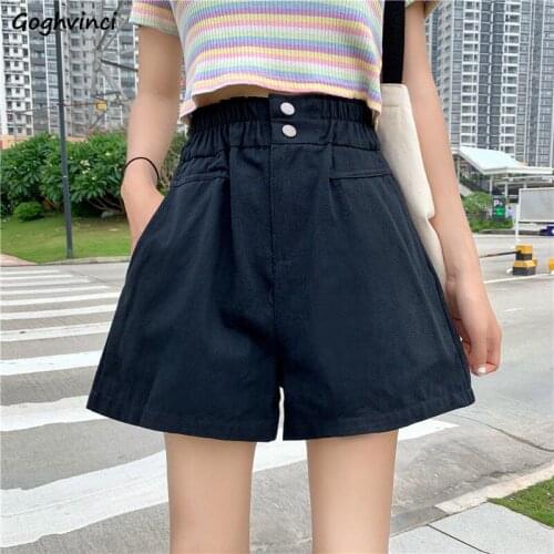 Shorts Women Plus Size S-3XL Summer Slim Wide Leg Womens Trousers Vintage All-match Sweet Trendy Streetwear Comfortable Elegant