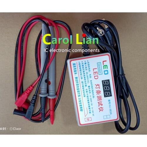 LED LCD TV Screen Backlight Zener Diode Tester Meter Lamp Strip Bead Light Board Test Tool Output 0~300V US Plug