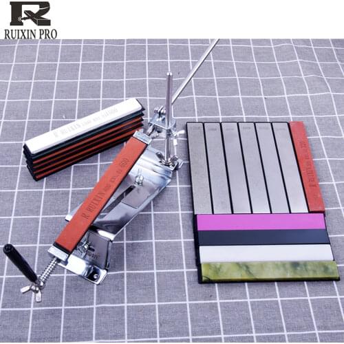 Fixed angle knife sharpener sharpening 120 3000 grit corundum diamond whetstone oil stone honing stones kitchen tools