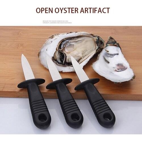 1PCS Humanized design Open Shell Oysters Scallops Seafood Oyster Knife Multifunctional Utility Kitchen Tools