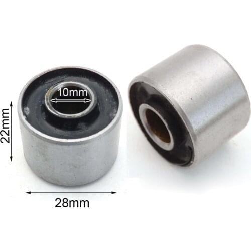 2pcs/lot GY6 Engine Mount Bushing for Chinese 50cc 125cc 150cc Scooter Moped 22x28x10mm