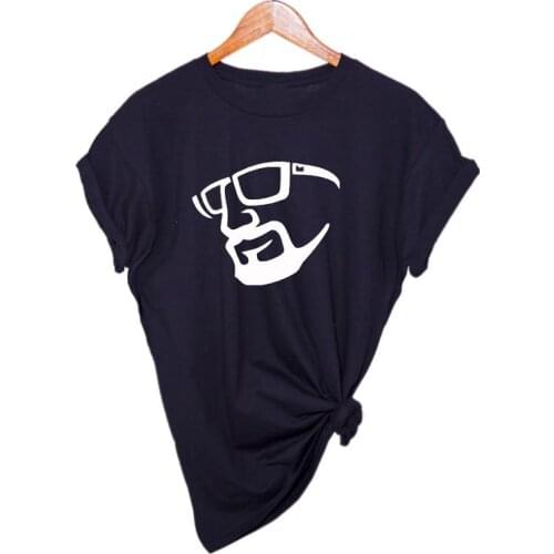 2020 women casual fashion t-shirt letter sun moon print loose o-neck short sleeve elastic stretched tshirt summer tops new 2XL