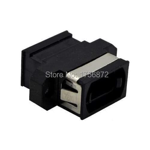 5 Pieces/Lot MPO to MPO Singlemode Key-Up to Key-Down Plastic Fiber Optic Adapter