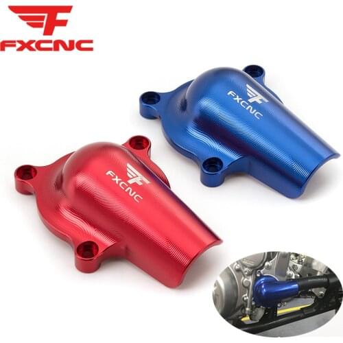 For Yamaha YFM700R YFM700 Raptor 2008 - 2018 17 16 Aluminum Motorcycle Engine Water Pumps Waterpump Cover Cap Guard Protection