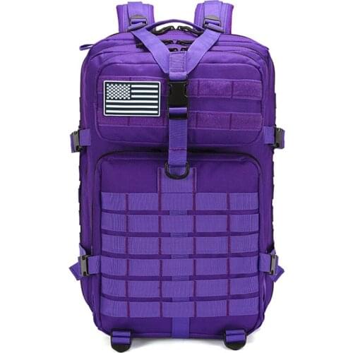 50L Men Army Military Tactical Backpack 3P Softback Outdoor Waterproof Bug Rucksack Hiking Camping Hunting Large Capacity Bags