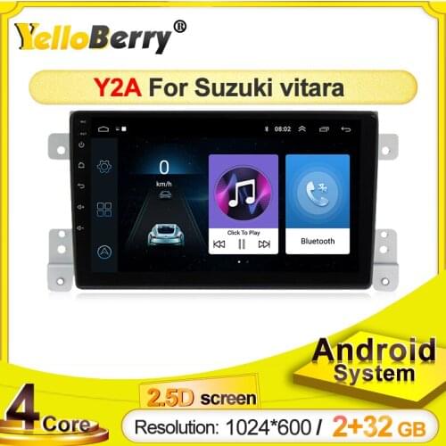 Car GPS 2DIN Android system For SUZUKI VITARA Radio Audio Multimedia Player 1024*600 HD 2.5D Screen car radio GPS navigator