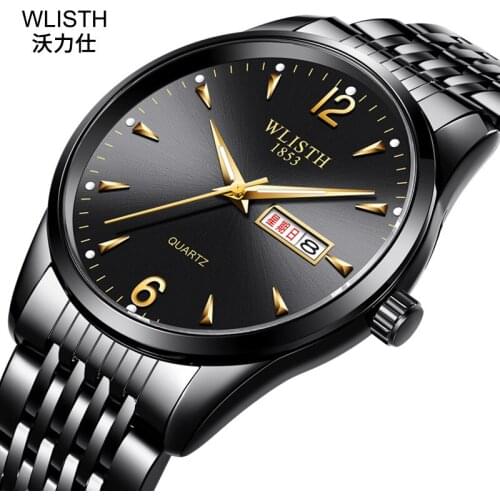 Brand Military Men Watches Luxury Leather Band Date Analog Week Luminous Quartz Mens Wrist Watches Relogio Masculino A3369