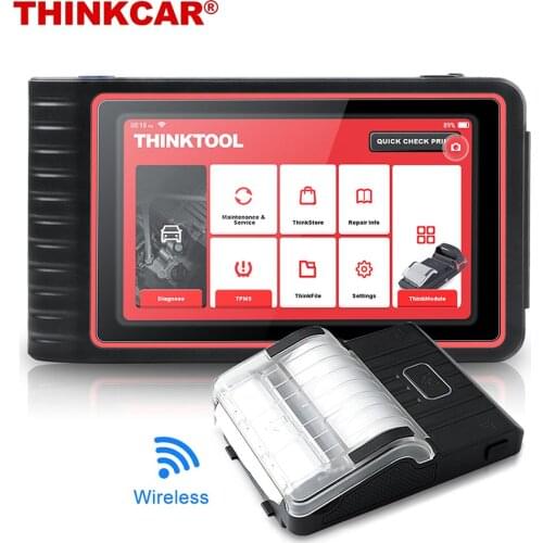 THINKCAR THINKTOOL OBD2 Auto Scanner Full System Code Reader TPMS ECU Coding SAS IMMO Oil Reset Professional Diagnostic Tools