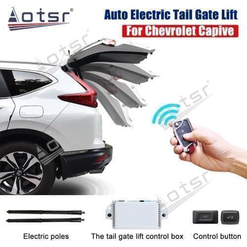 For Chevrolet Captiva 2016 Car with Remote Control Drive Seat Button Control Easy to install Smart Auto Electric Tail Gate Lift