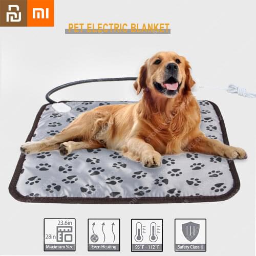 Xiaomi Electric Pets Heat Waterproof Pad Heating Anti Bite Wear Resistant Mat Dog Bed Puppy Warmer Thermostat Blanket Cushion Mi