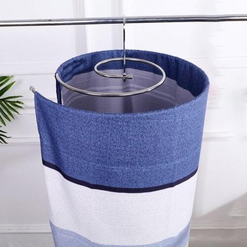 Round Spiral Quilt Sheets Hanger Drain Rack Blanket Hangers Stainless Steel Rotating Drying Racks Balcony Outdoor Use Save Space