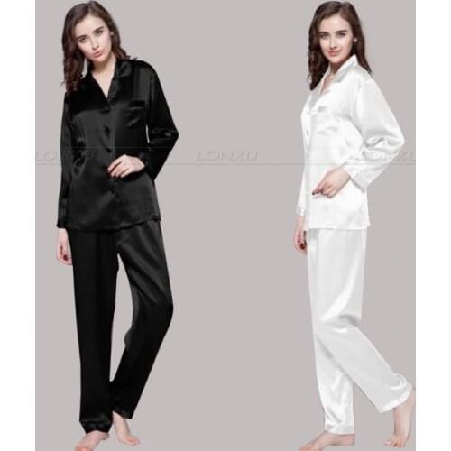 LONXU Women's Satin Pajamas