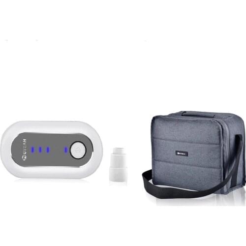 MOYEAH 2020 Newest CPAP Cleaner Sanitizer Ozone Sterilizer Disinfector with Bag & Heated Hose Adaptor For CPAP Machine Mask Tube