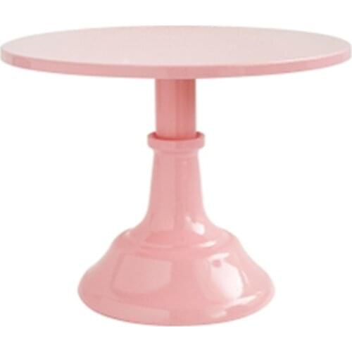 2021 New Elegant Round Pedestal Dessert Table High Tray Cake Stand Holder Cupcake Display