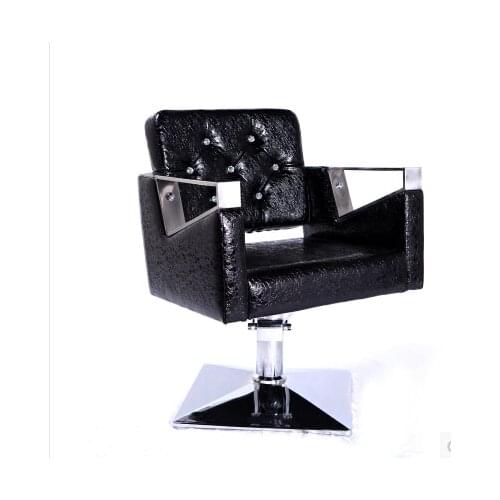 TThe new high-grade stainless steel handrails can lift the barber chair. Hairdressing chair. Factory direct sales