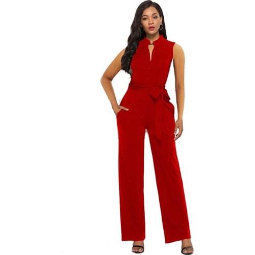 Женские однотонные комбинезоны ODFVEBX China At AliExpress