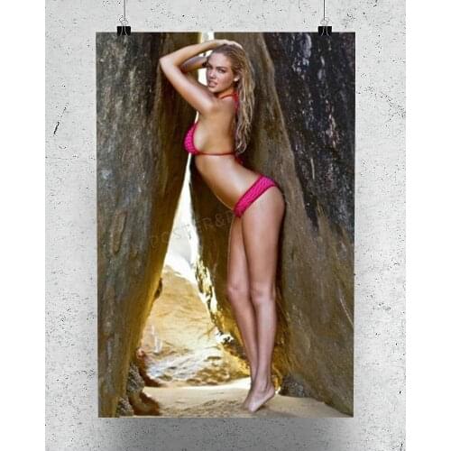 R0308 Kate Upton (14) Star Sexy Beautiful Girl Model Wall Sticker Silk Poster Art Home Decoration