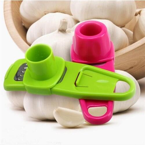1pc Garlic Chopper Garlic Press mill Grinding Grater Planer Slicer Mini Cutter Cooking Tool Kitchen Utensils Kitchen Accessories