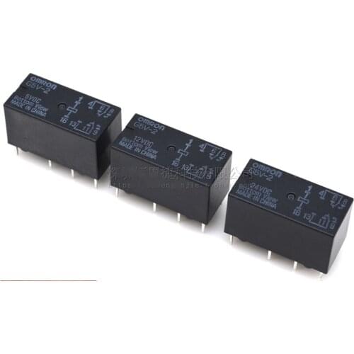 1PCS OMRON RELAY G5V-2 5VDC 12VDC 24VDC 5V 12V 24V Brand new and original relay
