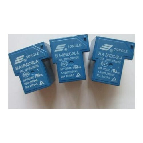 Free shipping 10PCS/lot Power relays SLA-05VDC-SL-A SLA-12VDC-SL-A SLA-24VDC-SL-A SLA-09VDC-SL-A 5V 12V 24V 09V 30A 4PIN T90