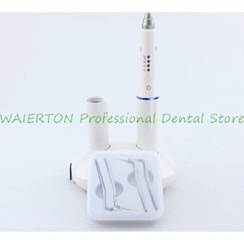 Dental Tooth Charging Hot Melt Filling System Cordless Teether Percha Obturation System Endo Heated Pen with 4 tips