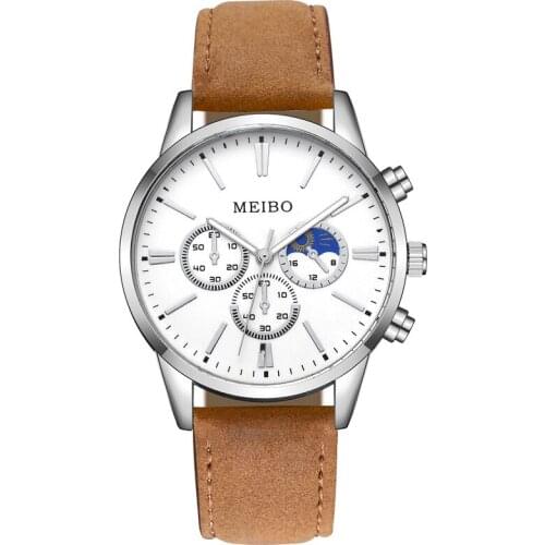 New Famous Men Watches Luxury Brand Leather Strap Quartz Watch Men Military Sports Casual Watch Relogio Masculino Male Clock Hot