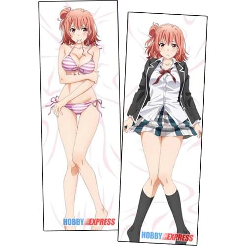 Hobby Express Anime Dakimakura Japanese Otaku Waifu Hugging Body Pillow Cover Iroha Isshiki OreGairu YCDS649