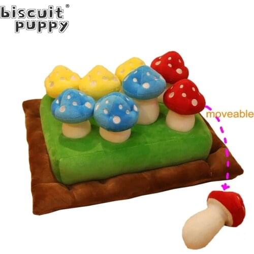 Kawaii Plush Plants Toys Stuffed Toys Doll For Children Funny Kids Doll Cute mushroom Pillow Cushion Creative Gifts