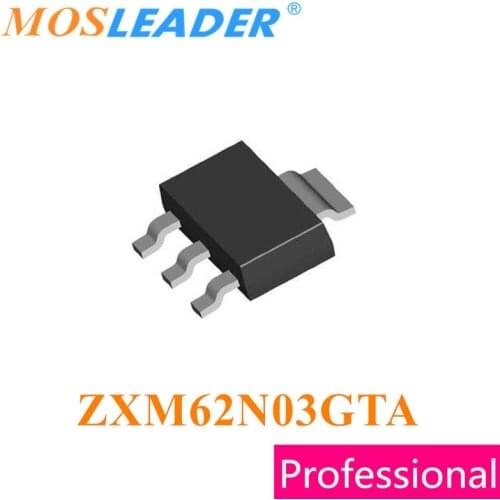 Mosleader ZXM62N03GTA SOT223 100PCS 1000PCS 62N03 N-Channel 30V 4.7A Made in China High quality