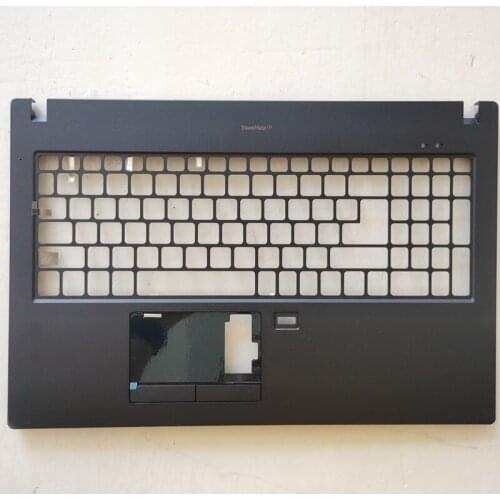 New laptop upper case base cover palmrest with Fingerprint hole for Acer Travelmate TMP2510 TX520 N16P8 13N1-0TA0611