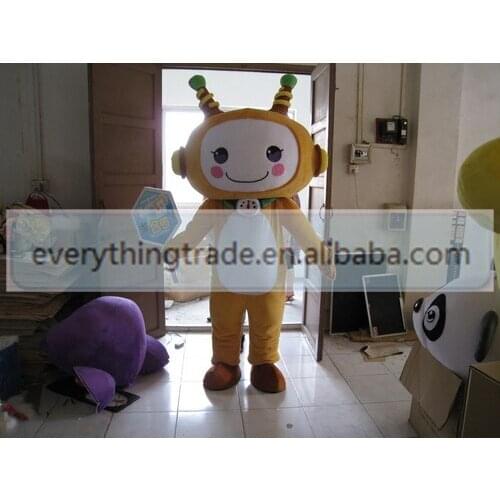 New arrival Cute Adult cute brown big mouth doll mascot fancy dress suit costumes cartoon party costumes adult size
